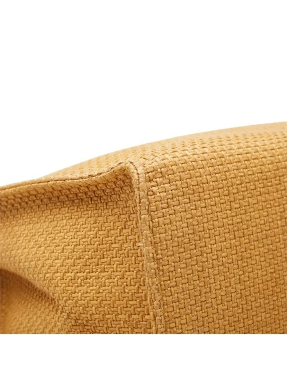 Dolce & Gabbana Logo Tote Shoulder Bag Brown Raffia Leather